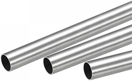Uxcell 316 cijev od nehrđajućeg čelika, 1 mm od 0,15 mm debljina zida 250 mm Dužina cijevi 3 kom
