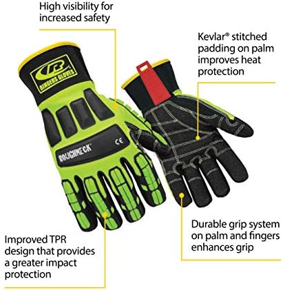 Ringers rukavice R-297 Grubovi trajne velike radne rukavice, udarne rukavice, X-velike