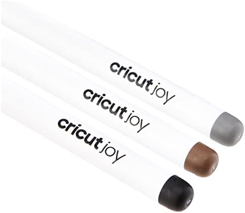 Cricut Joy Fine Point Pen Set Crna, Smeđa, Siva