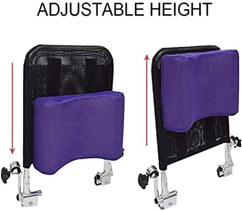 Stražnja jastuka, visina i kut podešavanje udobnog sjedišta za glavu prenosiva za invalidska oprema za invalidska kolica