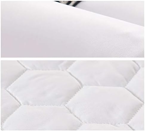 Prekrivač kreveta za vez u evropskom stilu, Meki stol za masažu postavlja prekrivač sa rupom za oslonac za lice 3-dijelni posteljina za masažu-bijeli 80x190cm
