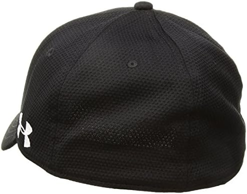 Ispod oklopa muški šešir sa zakrivljenim obodom, crno-bijeli, mali / srednji