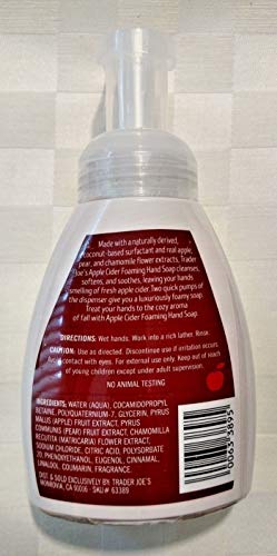 Trader Joe's Apple Cider miris pjenjenje za ručno pranje-ograničeno izdanje , sezonsko