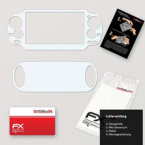 Sony PlayStation Vita skin FX-Carbon-Bicolor-Pearl naljepnica za PlayStation Vita