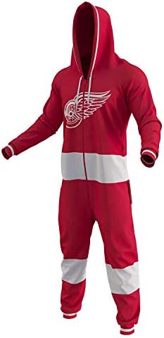 Hokej na ledu Detroit Tim Color Logo NHL licencirano Onceies Odjeća ventilatora