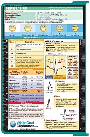WhiteCoat Clipboard® - Teal Nursing Izdanje
