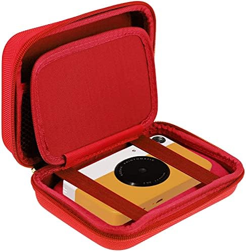 Navitech Red Pocket/Portable / mobile printer torbica za nošenje kompatibilna sa HP Sprocket Plus