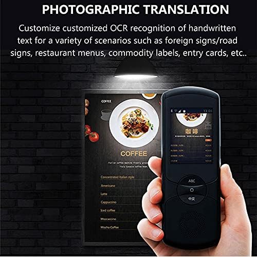 KUQIZ Translator 2.0 glas prevodioca u realnom vremenu jezici trenutnog prevodioca sa 13MP kamerom Xiaoyi 2.0 AI trenutni glas Traductor