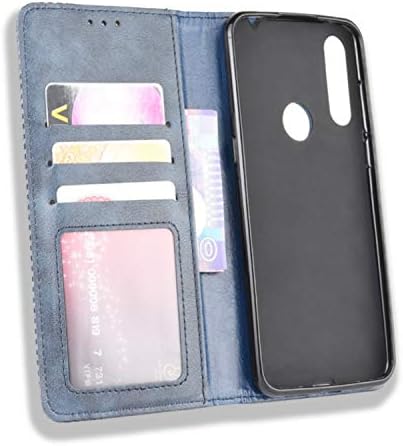 HualuBro Alcatel 3l 2020 Case, Alcatel 1V 2020 Case, Alcatel 1s 2020 Case, Retro PU Koža Full Body Shockproof Magnetic Wallet Flip