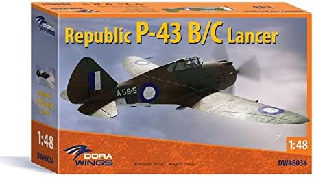 Dora Wings 48034-1 / 48-Republic P - 43 Lancer, komplet modela izviđačke skale