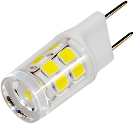 HQRP G8 bi-Pin 17 LED sijalica SMD 2835 Cool Bijela za Accent, mikrovalne pećnice, privjesak, pak, pod ormarom Pak svjetla