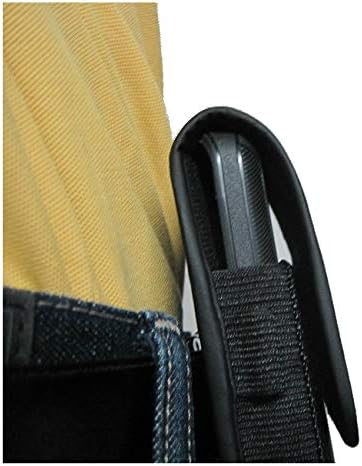 MGBCA NYLON Proširena telefonska torbica za torbicu, velika i sigurna s petlji za pojaseve za Google Pixel 3 s kućicom