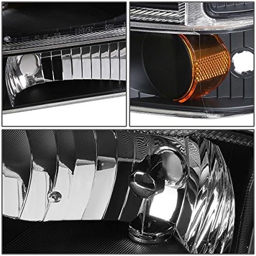 Crno kućište jantarnih bočnih farova+ugaone lampe+Komplet alata kompatibilan sa Ford F-250 F-350 F-450 F-550 Super Duty 99-04