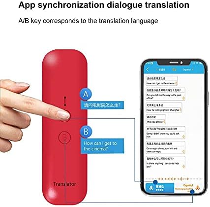 ZLXDP Bluetooth 5.0 punjiva brza veza Mini prenosivi glas višejezični Pametni Prevodilac za inostrane poslovne sastanke