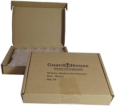 Guardhouse 30 mm Direktno fit kapsula za američki moderni pola dolara i drugi paket kovanica sličnih veličina od 100