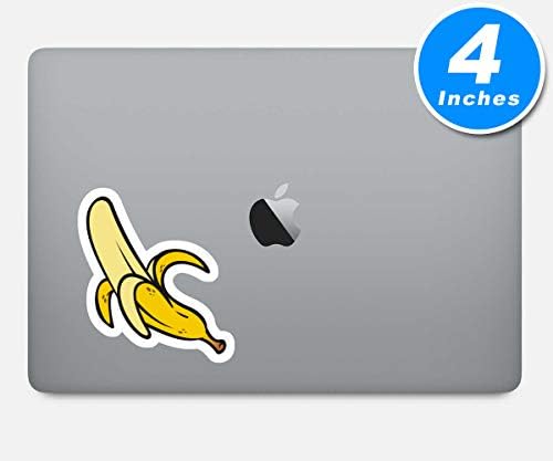 Banana naljepnice za voće - 3 pakovanje - set od 2,5, 3 i 4 inčne naljepnice za prijenosnih računala - za laptop, telefon, boca za vodu S214397