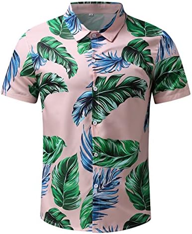 Muški cvjetni trenerke 2 komada odjeća za atletska majica i kratki odijela preveli su povremeni setovi havajske modne sportske kratke