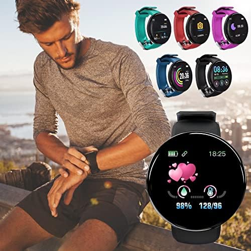 Pametni sat za muškarce, 1,44 zaslon zaslon za snimku vodootporni sat, zdravstveni monitor Smart Watch narukvica za muškarce žene