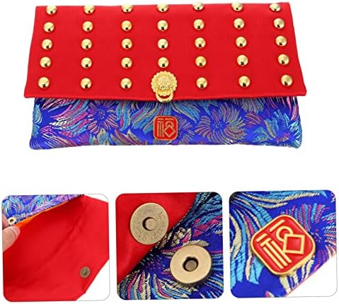 BESPORTBLE 1pc tkanina crvena koverta Zodiac pokloni Lucky Money koverta kineska Nova godina crvena koverta džepna tkanina potrepštine za zabave