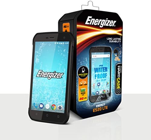 Energizer Energy E520 LTE Dual-SIM 16GB Tvornički otključani 4G / LTE pametni telefon - Međunarodna verzija