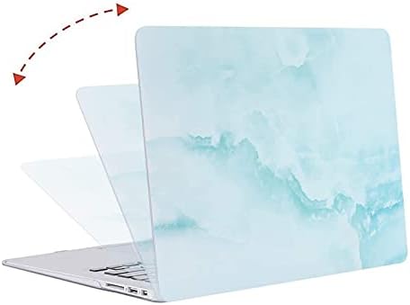 Mosiso kompatibilan sa MacBook zrakom 11 inča kućište, plastično oblačno mramorno tvrdo školjka i poklopac tipkovnice i zaštitni ekran,