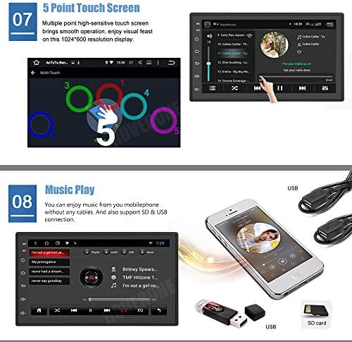 RoverOne Auto Stereo Radio za Suzuki Vitara 2015 2017 sa Android multimedijalnim plejerom GPS navigacijom dodirni ekran Bluetooth WiFi USB ogledalo Link