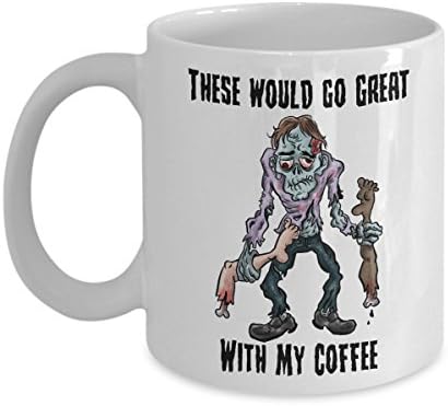 Smiješna kafa Mug-zombički šalica kafe-sjajna novost