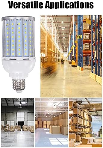 Bulbright LED kukuruzna sijalica, 30W, E26 utičnica, 2700 lumena, 6000k hladno bijela, 200w ekvivalentna LED sijalica za dom, skladište,