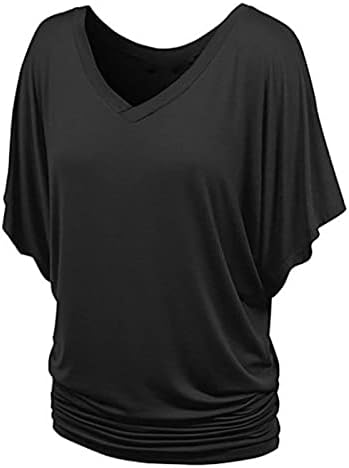 Bluze za ženska kratka majica kratkih rukava Teers Easter Printing Labavi ugrađeni pulover Trendi ljetni povremeni ženski vrhovi