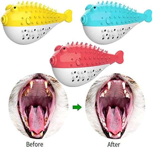 Oallk Cat igračka riba oblika za zube za zube za zube Catnu simulaciju ribljim zubima loše čišćenje žvakaće molar igranje grickanja kućnih ljubimca mačke