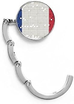 Francuska Jednostavna mreža Nacionalna zastava Stolni stol ukrasni kopča ekstenzija sklopiva vješalica