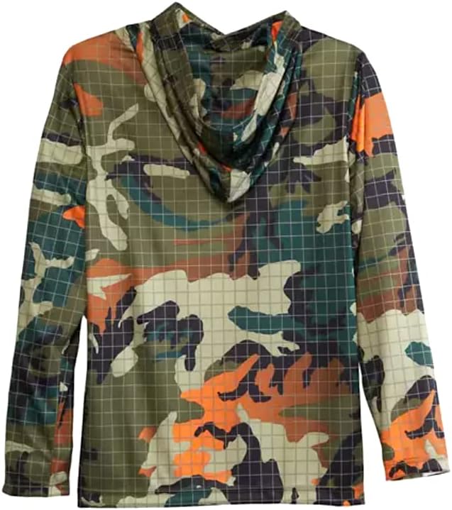 Nike Boys Green Camo Hoodie, ograničeno izdanje 3 Marka, Russell Wilson Dangerzuss Logo na prednjoj i ruci, Dri-Fit Technology, Jedinstveni