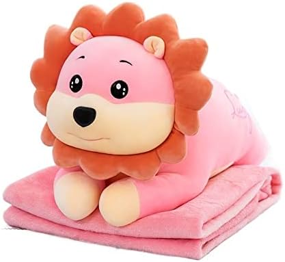 Nicsy plišani jastuk, višenamjenski plišani lav jastuk pokrivač dva u jednom, dvostruko korištenje plišanog jastuka.