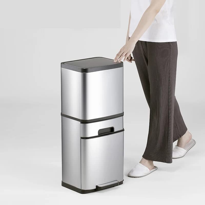 MXiaoxia recikliranje kuhinje može dvostruko dvostruko suho mokro odvajanje smeća kante za pohranu kupaonica