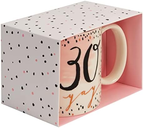 Oaktree pokloni Luxe keramička proslava djevojke 30. rođendana krigla-30