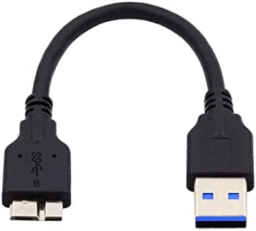 Chenyang CY Micro B kabl, USB 3.0 Tip A & USB 3.1 Tip C muški do mikro B muški kabelski disk SSD kabel podataka 15cm 2pcs / set