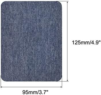 MecCanixity 20pcs Gvožđe na zakrpe za popravku odjeće zakrpa za popravak od željeza na popravku tkanina 10 boja 4,9 x3.7 za odjeću,