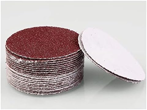 Poliranje, brusni brusni papir 30pcs 2 inčni brusni papir od 50 mm okrugli brusni papir od 40-2000 kuka i prstenasti disk