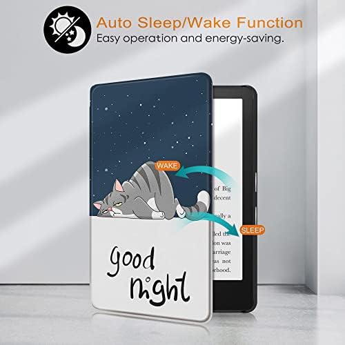Slučaj za potpuno novi Kindle Oasis 2019, Premium PU Koža Smart sa auto wake / Sleep Case Smart Waterproof Cover za sve-Nova Kindle