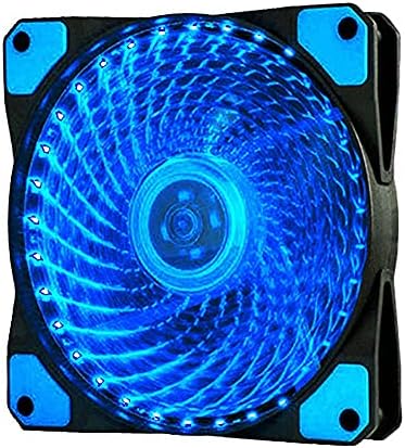 WSSBK Mute 12cm 33 LEDs RGB ventilator za hlađenje svjetla hladnjak za računarski računar slučaj ventilator za hlađenje računara