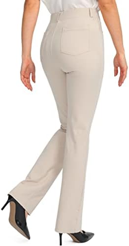 Ženske hlače za jogu 28 / 30 / 32 / 34 Stretchy radovi su poslovne casual pantalone za žene ravne noge pantalone