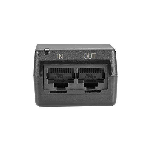 Crna kutija 1-port Poe Gigabit Ethernet injektor, 802.3AF