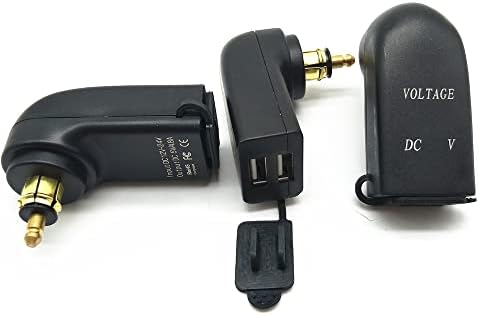 WOSTOKE car Charger Dual USB 4.8 a 12 - 24V sa voltmetrom za punjenje telefona zeleno