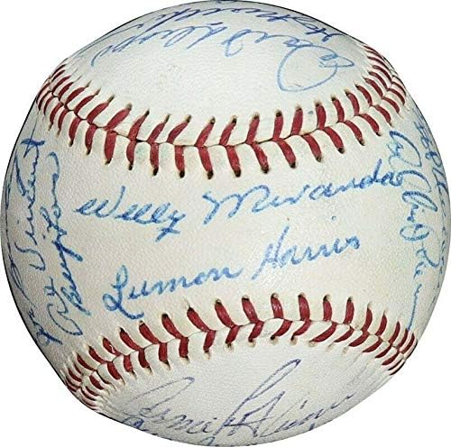 Prekrasan 1959. Baltimore Orioles Orioles, potpisala je američku ligu bejzbol PSA DNK - autogramirani bejzbol