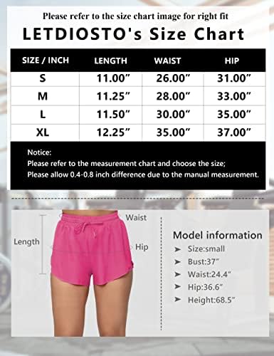 Letdioosto Ženske vježbe Hlače Dvostruki sloj Trčanje teretane Yoga atetičke ležerne ljetne kratke hlače za žene sa džepom, S-XL