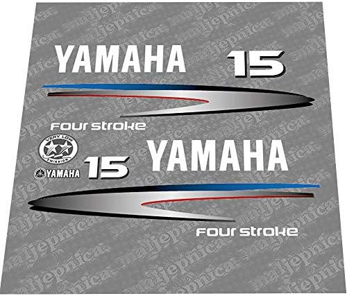 411 naljepnica za zamjenu nadam tržištima za Yamaha 15 četverokutni set naljepnica