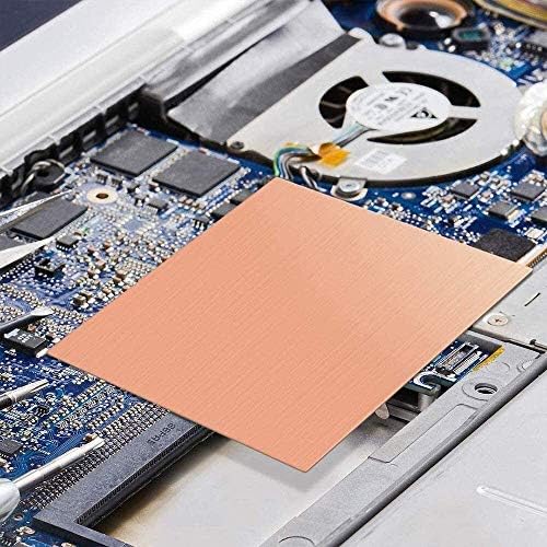 YUESFZ Mesingana ploča bakarni lim 99,9% čista Cu folija ploča može se koristiti za električnu termalnu 1mmx30mmx1m foliju od čistog bakra