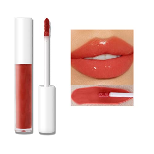 Hmdabd lip and Cheek Tint Lip Gloss series Hydrating Lip Gloss With Oil High Shine Glossy Lip Tint Hydrated & Fuller Looking Lips dugotrajni tečni ruž za usne 2.5 ml sjajilo za usne sa sjajem za djevojčice(E