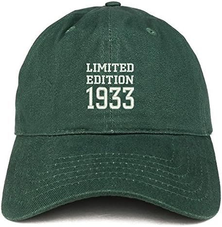 Trendy Odjeća Shop Limited Edition 1933 Vezeni rođendanski poklon četkani pamučni kapa