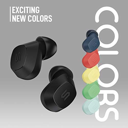 Soul New S-Nano True Bežične ušice - u slušalicama u ušima, ultra prenosiv, Bluetooth, IPX5 vodootporan, režim prozirnosti - kreč